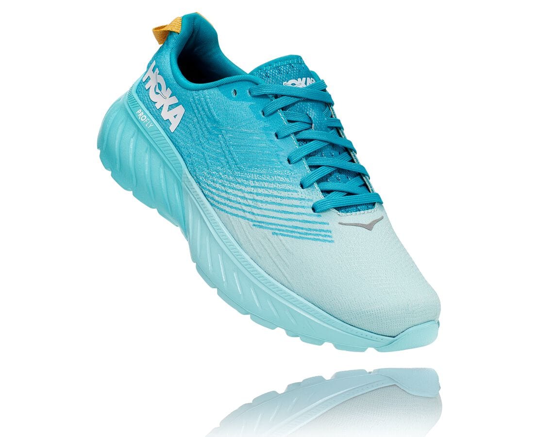 Hoka One One Mach 3 Philippines - Ladies Trail Shoes - Turquoise / Blue | ZY8493051